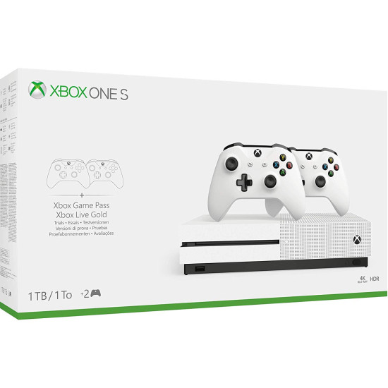 Microsoft Xbox One S store White 1 TB Console